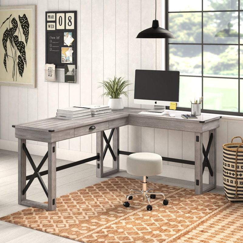 Gladstone LShape Standing Desk & Reviews Joss & Main